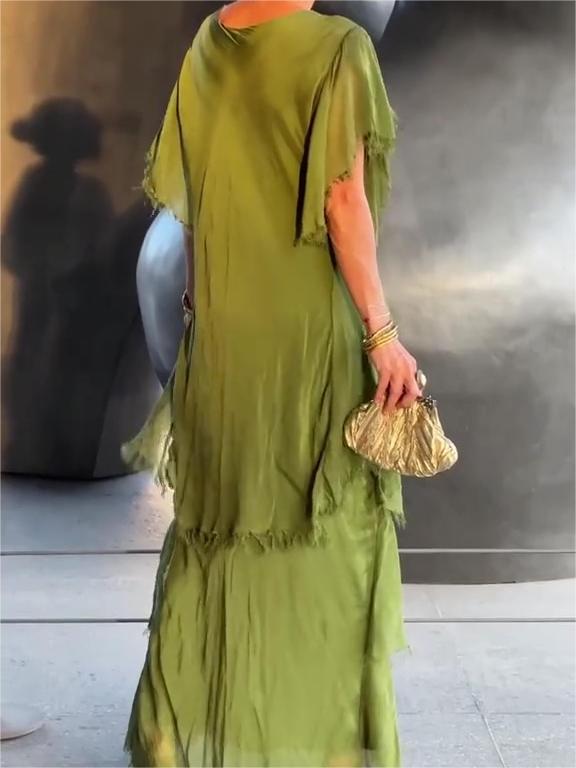 š„Elegant V-neck Maxi Dress(BUY 2 FREE SHIPPING)