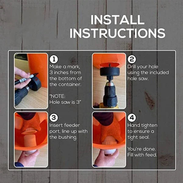 (š„ NEW-50% OFF)DIY Chicken Feeder