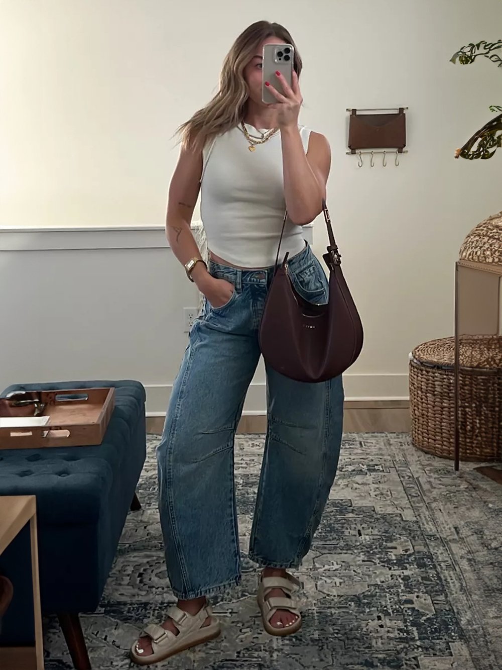 🎁This Week's Special Price $39.99💥Casual And Trendy Mid-Rise Tube Jeans