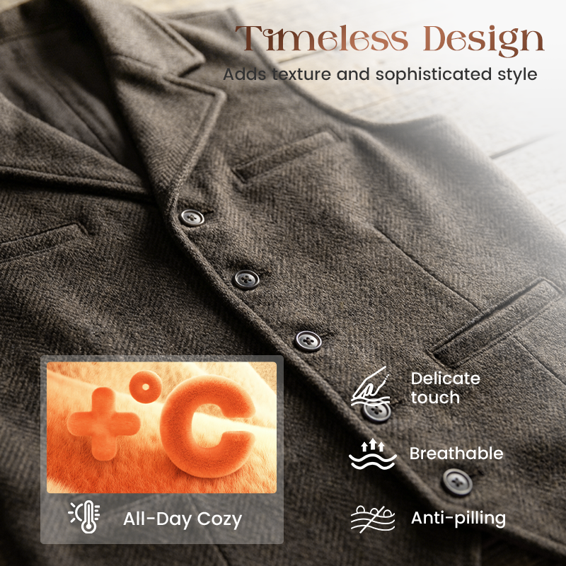 Men's Slim Fit Casual Vest