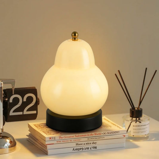 Cream Pear Table Lamp