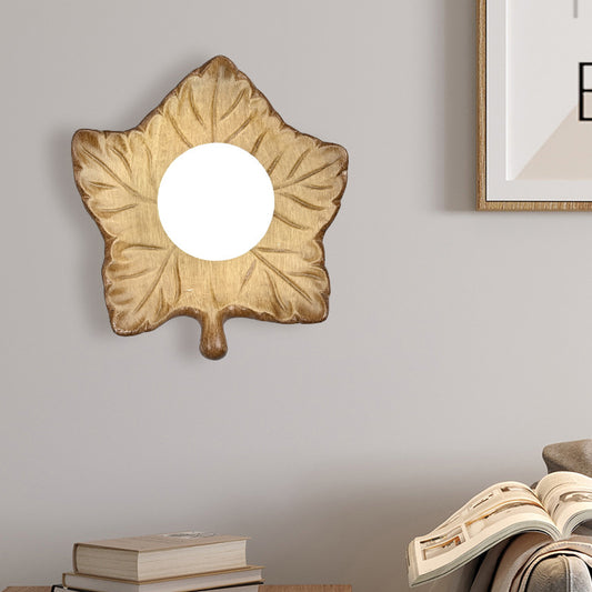 Maple Leaf Wall Lamp