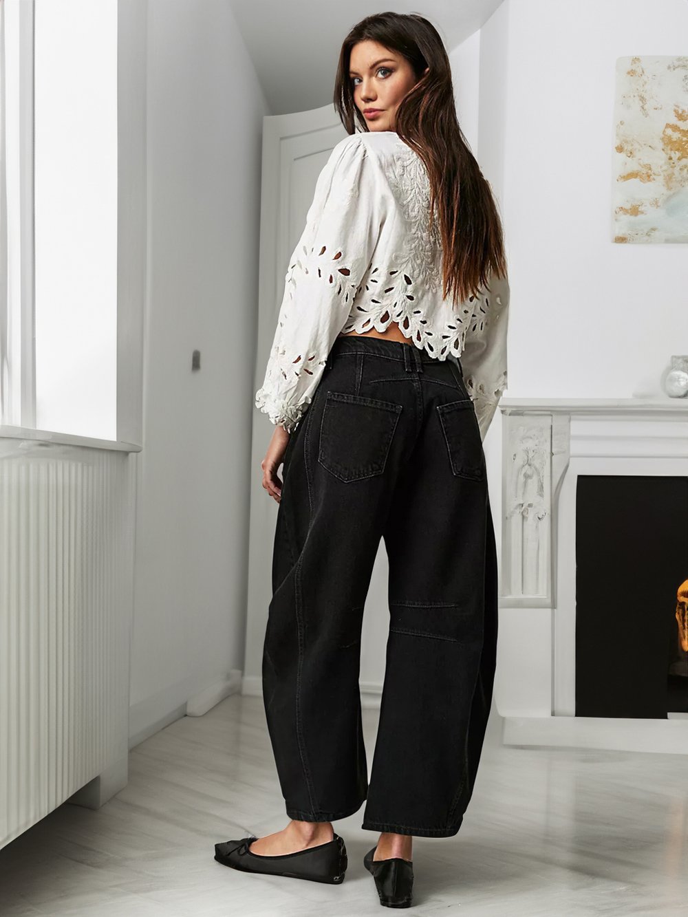 🎁This Week's Special Price $39.99💥Casual And Trendy Mid-Rise Tube Jeans